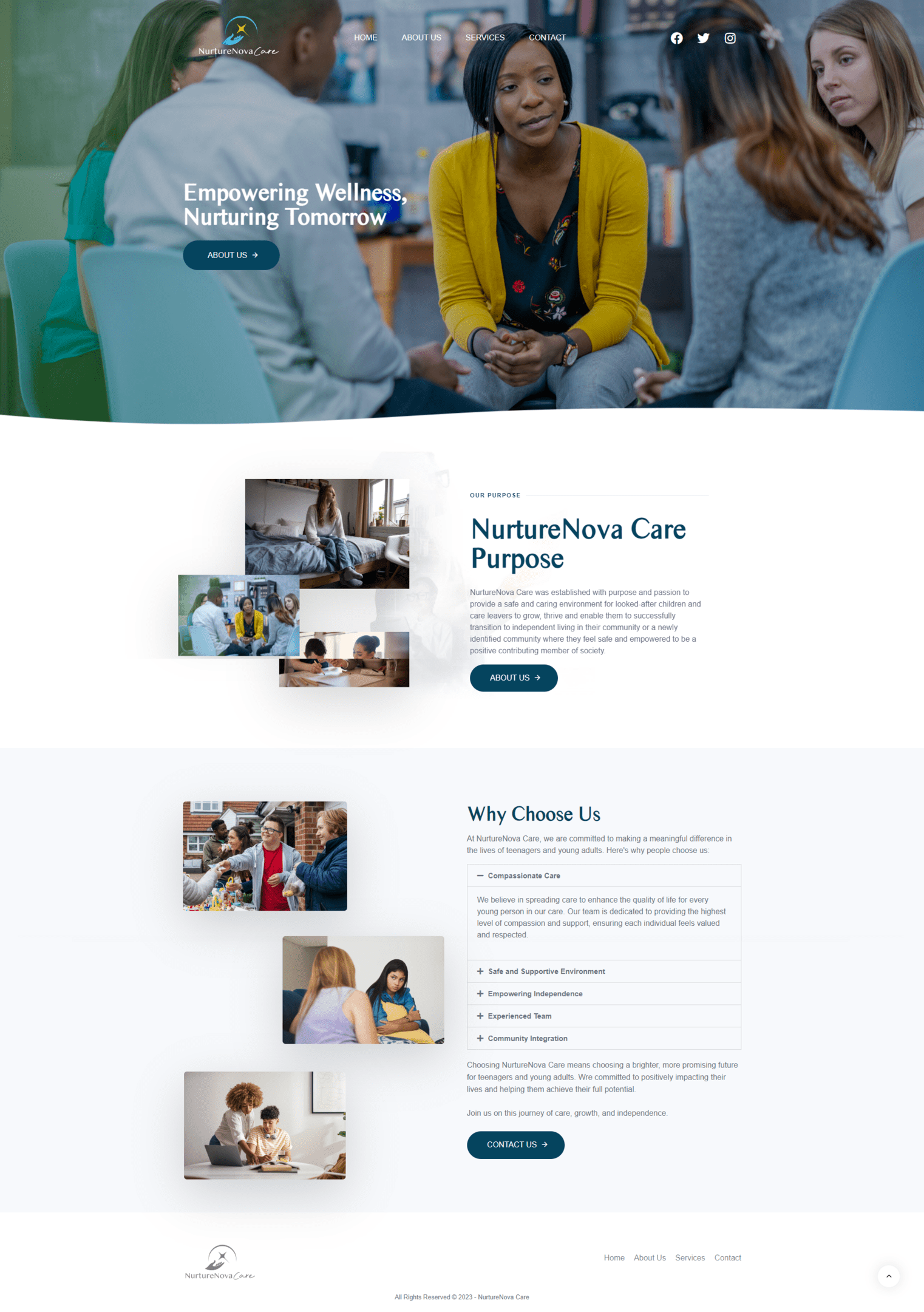 NurtureNova Home